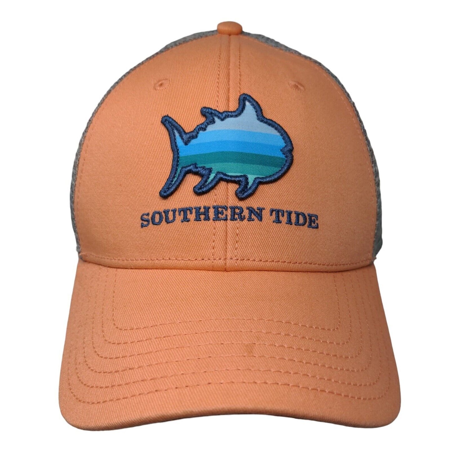 Southern Tide Skipjack Snapback Mesh Back Trucker Hat Multi One Size