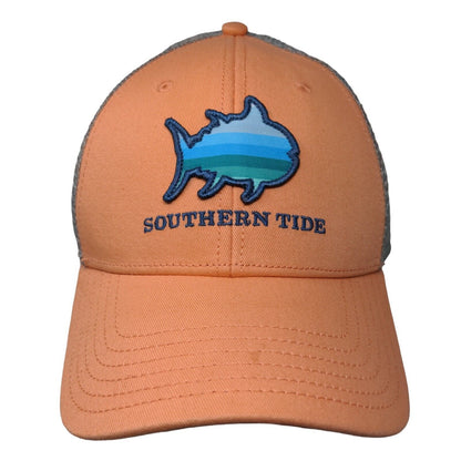 Southern Tide Skipjack Snapback Mesh Back Trucker Hat Multi One Size