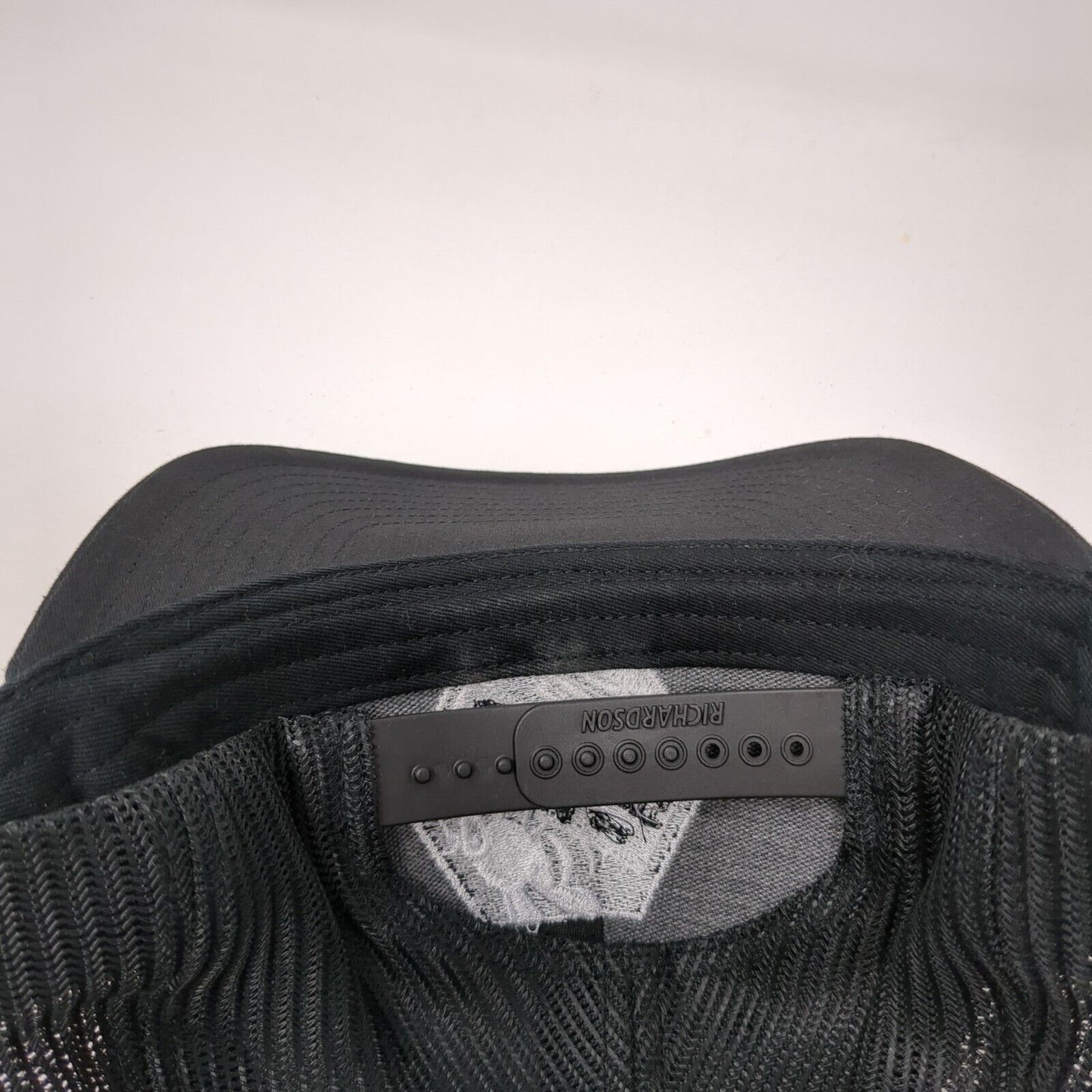 Open Jar Concepts Snapback Trucker Hat Black OSFA 6 Panel Mesh Back Richardson