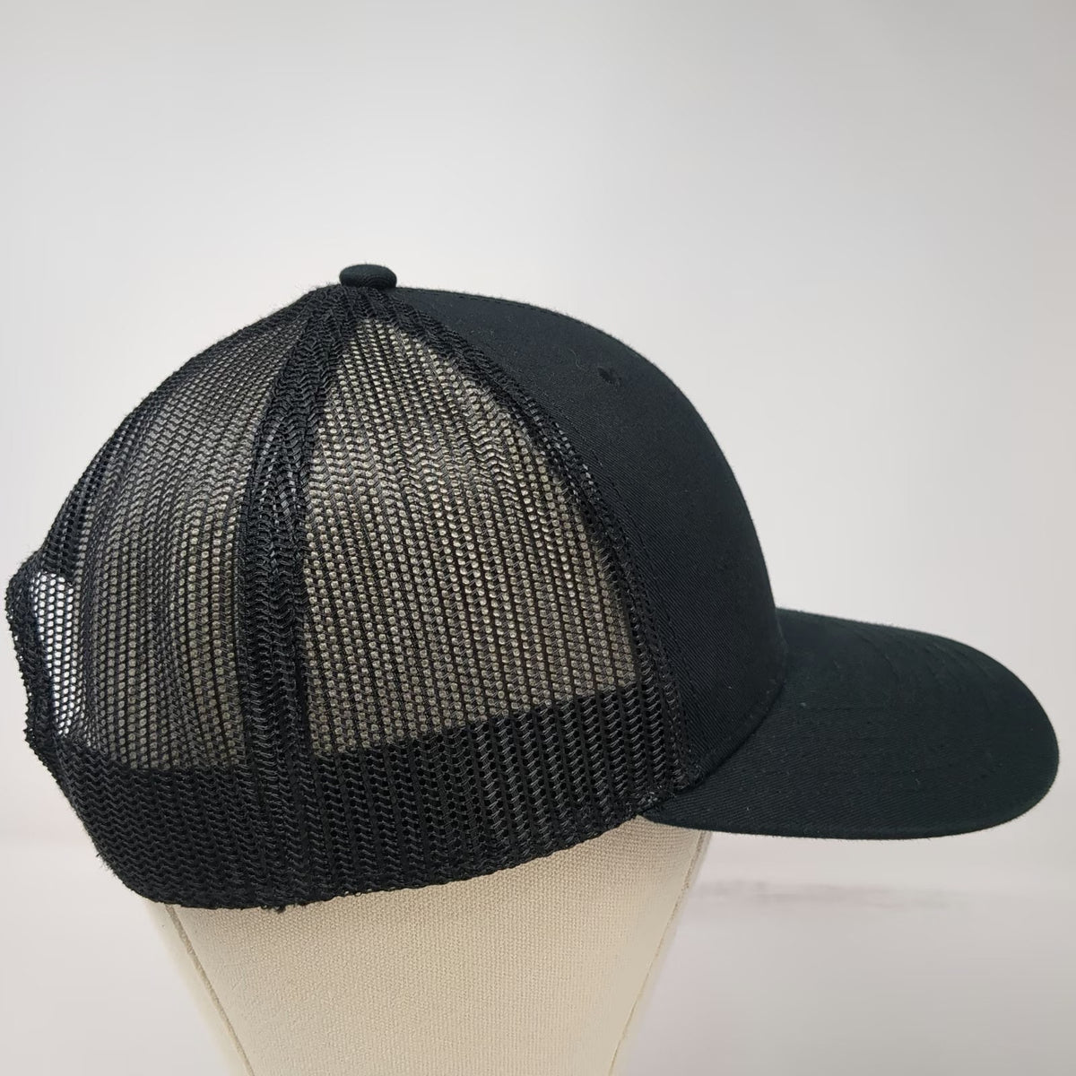 Cap America Trucker Hat Black One Size Spudnik Agricultural Mesh Snapback Red