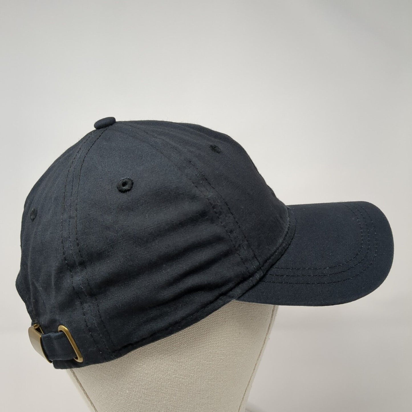Universal Thread Slideback Hat Black One Size Adjustable Solid Blank