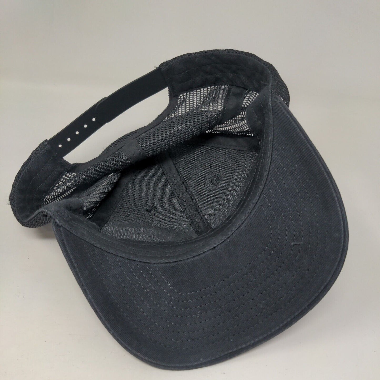 La Vonne Wiseman Memorial Snapback Trucker Hat Black One Size Mesh Back