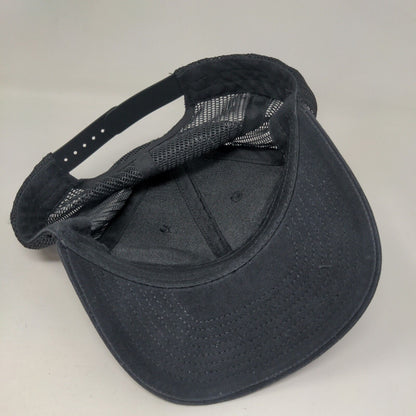 La Vonne Wiseman Memorial Snapback Trucker Hat Black One Size Mesh Back