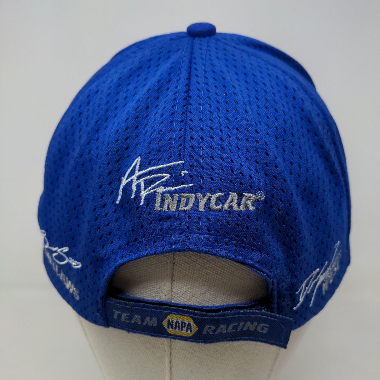 NAPA Racing Men's Strapback Hat Blue Embroidered Logo IndyCar Nascar Cup