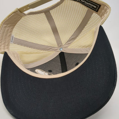 Richardson Trucker Hat Black One Size Pathway Builders Mesh Snapback Contrast