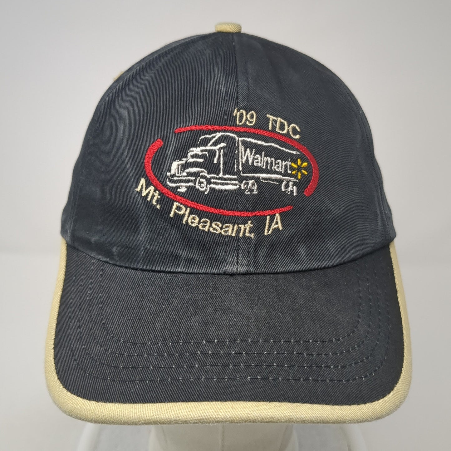 Walmart Mt. Pleasant IA Strapback Hat Black One Size Adjustable Headmost