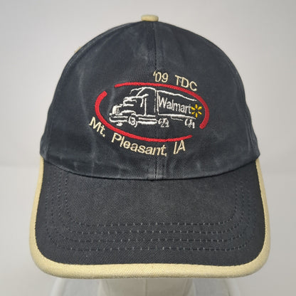 Walmart Mt. Pleasant IA Strapback Hat Black One Size Adjustable Headmost