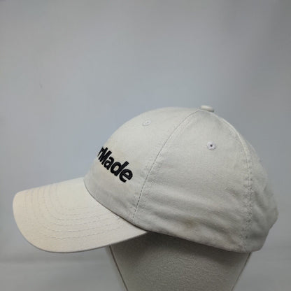 TaylorMade Slideback Hat Tan OSFA Adjustable Embroidered Tmax Gear 6 Panel