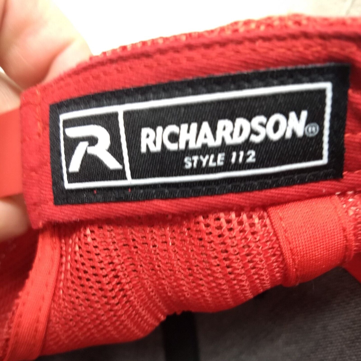 Richardson Snapback Trucker Hat Multi OSFA Embroidered Logo Mesh Back