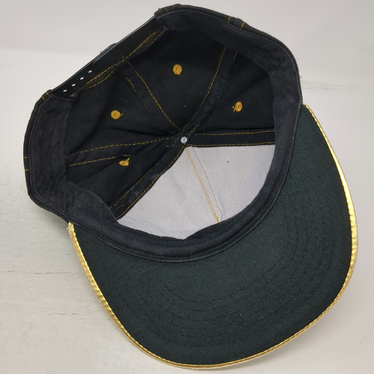 Andrew Christian 5 Panel Gold One Size Snapback Trophy Boy Graphic Hat