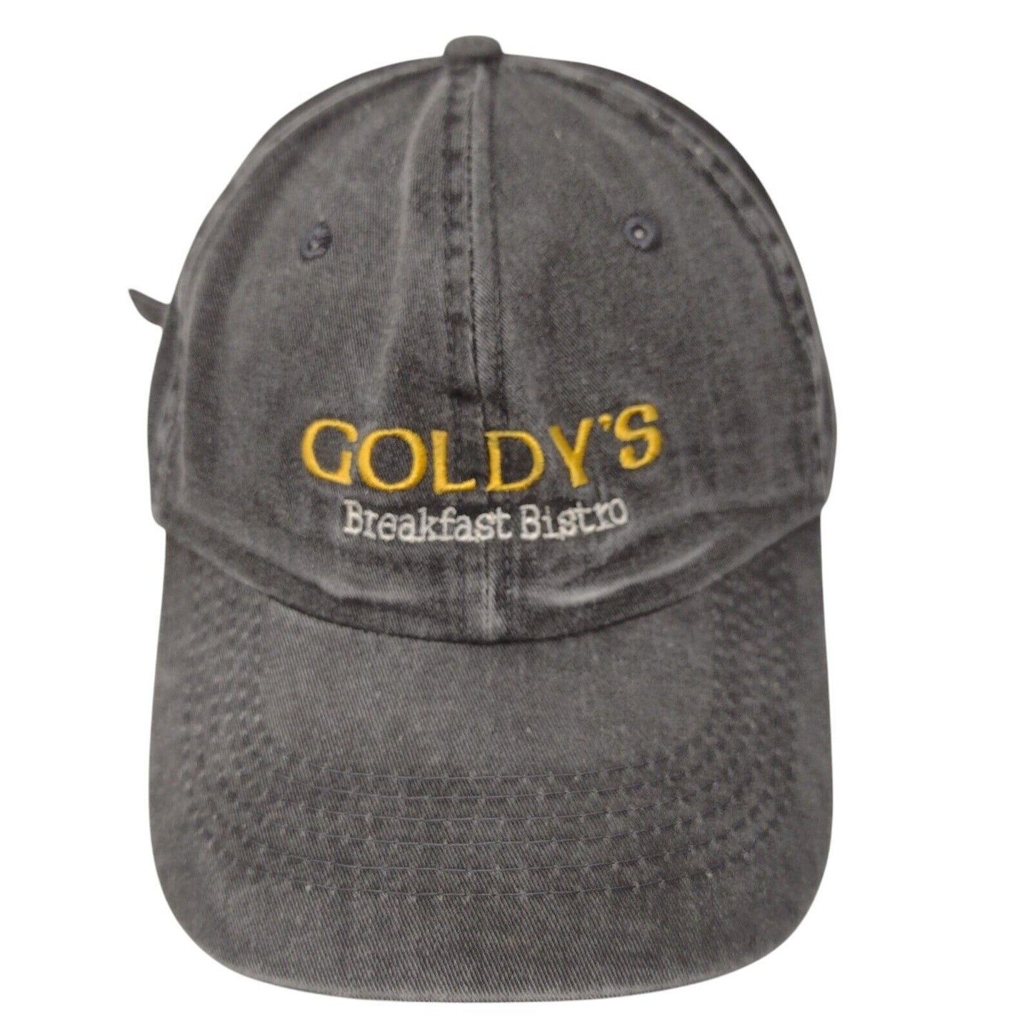 Goldy's Breakfast Bistro Slideback Hat Gray OSFA Embroidered Port Authority