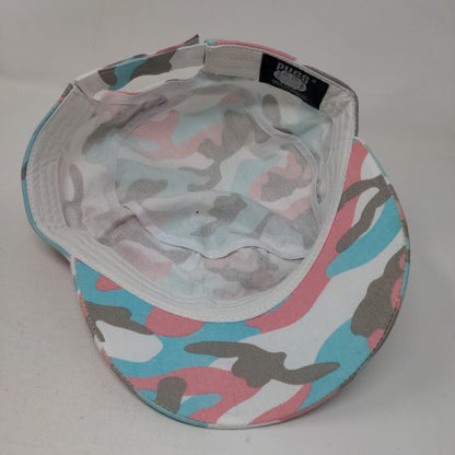 Pugs Strapback Cadet Army Cap Hat Camouflage One Size Adjustable Colorful