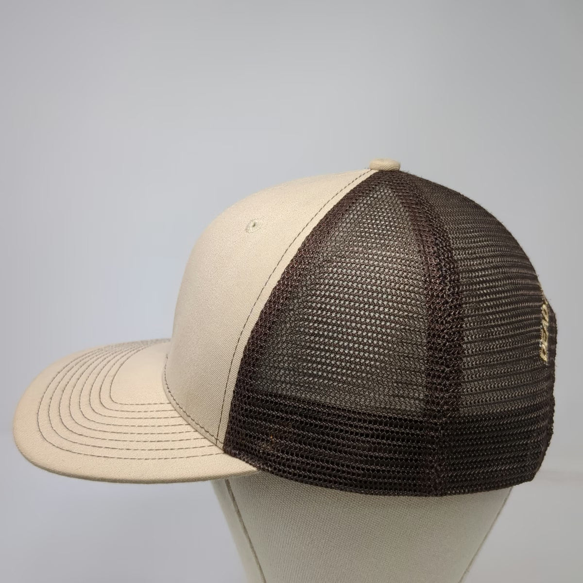 Dead-On Archery Brown Trucker Hat One Size Bow Hiker Hunting Mesh Snapback Cap