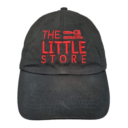 The Little Store 01945 Slideback Hat Black One Size Embroidered 6 Panel