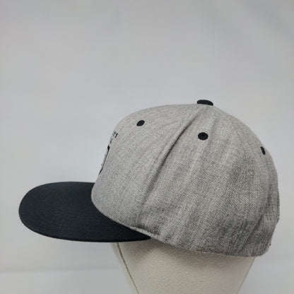 Hitter's House Los Angeles Snapback Hat Gray OS Adjustable The Classics Yupoong