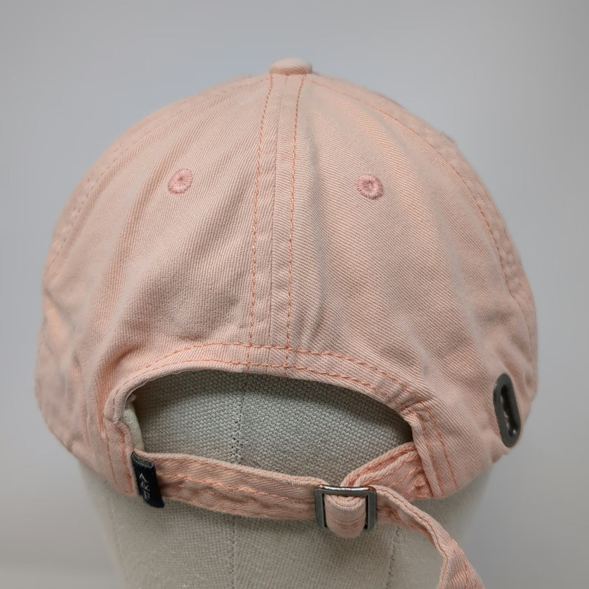 Abercrombie & Fitch Pink Baseball Cap One Size Rose Embroidery Adjustable Hat