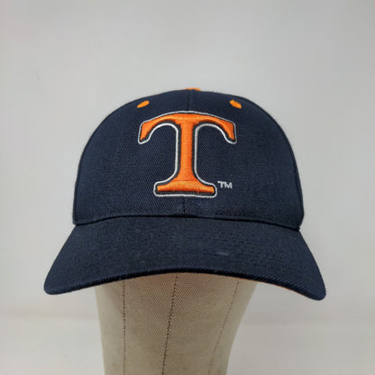 Top of the World Mens Fitted Hat Blue Size 7 3/8 Embroidered University of Texas