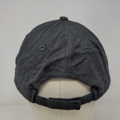 World Famous Dr. McGillicuddy's Strapback Hat Black One Size Embroidered