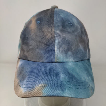 Wild Fable Slideback Hat Multicolor One Size Tie Dye Vented Holes 6 Panel Blank