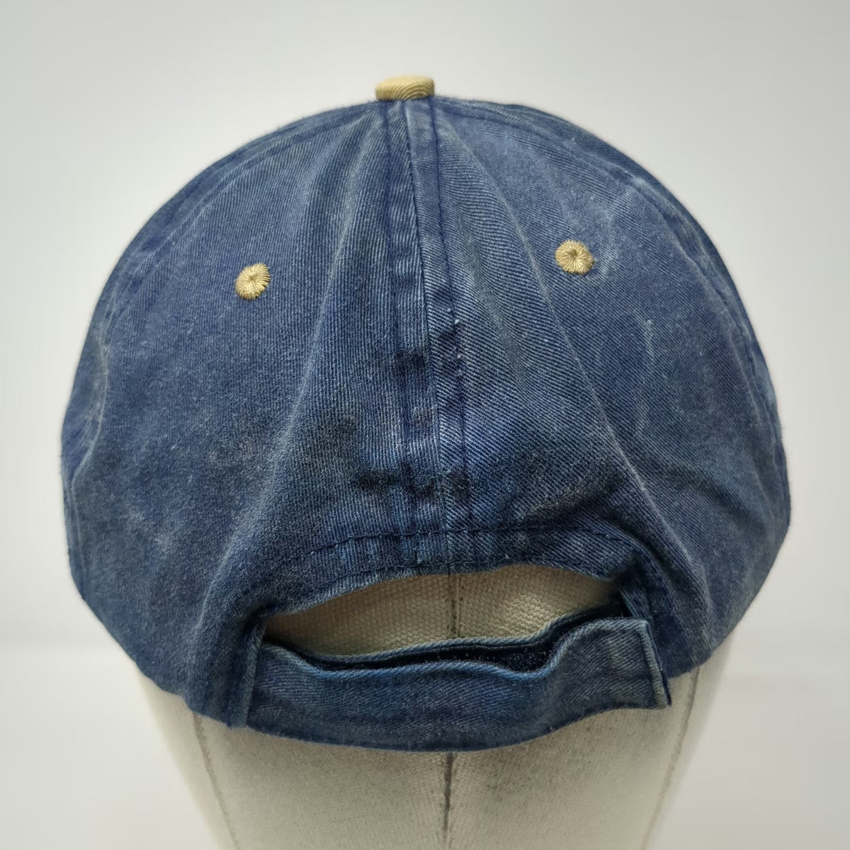 HATS Baseball Cap Blue One Size Embroidered Horse Chincoteague Souvenir hat