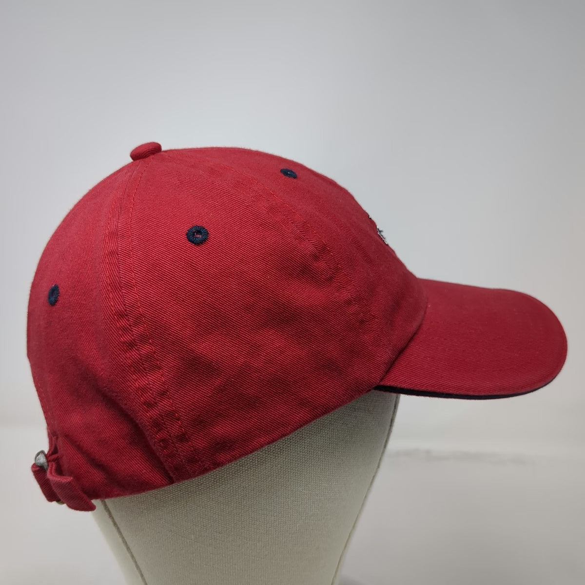 Red One Size Baseball Cap 2013 US Open Tennis Logo Hat Slideback Blue White Gray