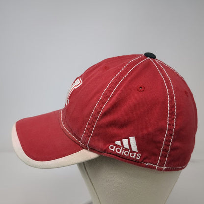 Nebraska Cornhuskers NCAA adidas Red XL Stretch Fit Curved Brim Cap Hat Huskers