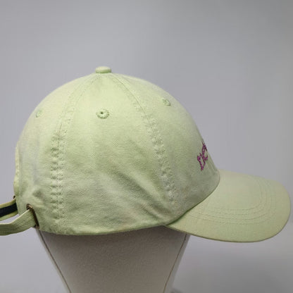 Dirty Girl Couture Newport Baseball Cap Green One Size Rhinestone Slideback Hat