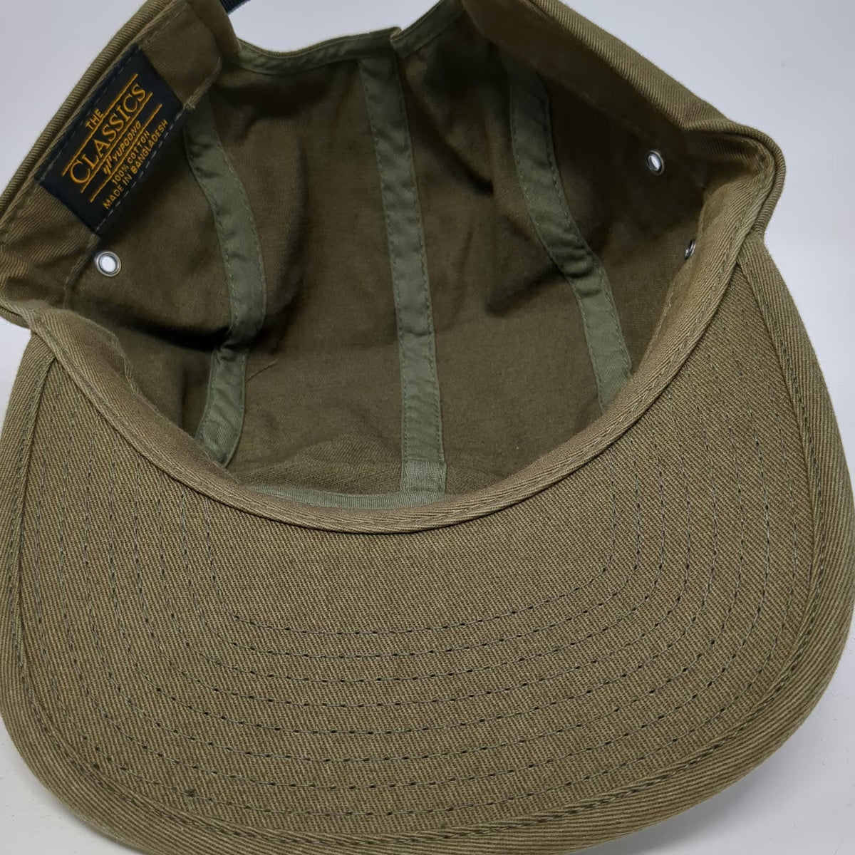 Yupoong 5 Panel Green One Size Forever Skateboards Slideback Flat Brim Hat