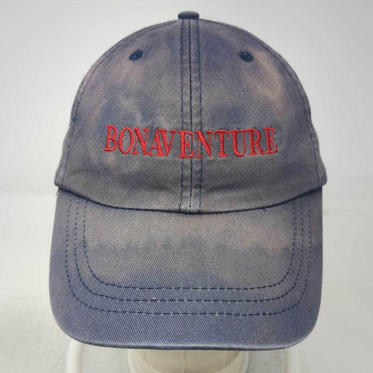 Adams Baseball Cap Blue One Size Bonaventure Red Embroidery Slideback Hat