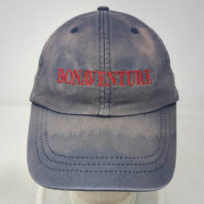 Adams Baseball Cap Blue One Size Bonaventure Red Embroidery Slideback Hat