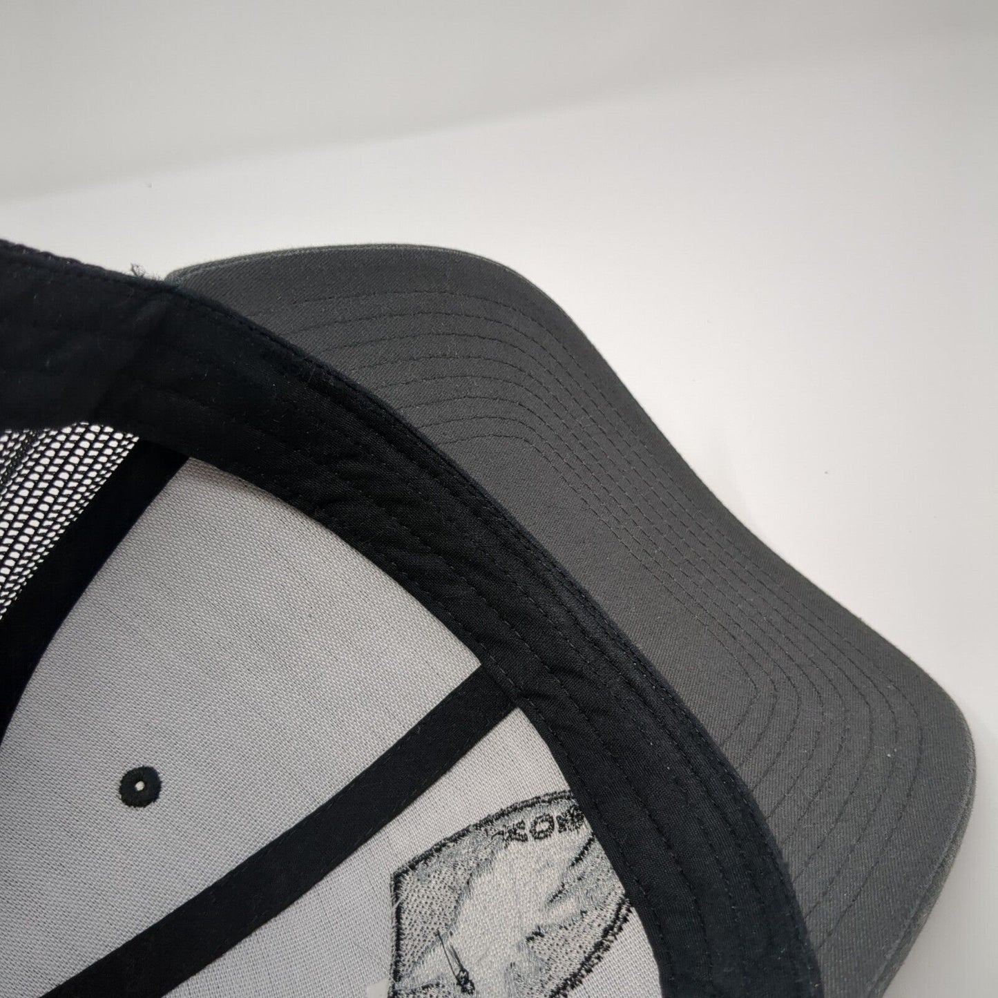 Trtikos Snapback Trucker Hat Gray OS Adjustable Embroidered Classics Yupoong