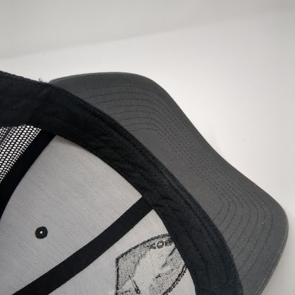 Trtikos Snapback Trucker Hat Gray OS Adjustable Embroidered Classics Yupoong