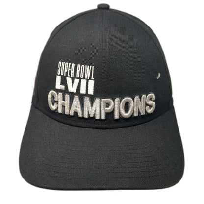 NFL New Era Snapback Black One Size Super Bowl LVII Champions Side Patch Hat