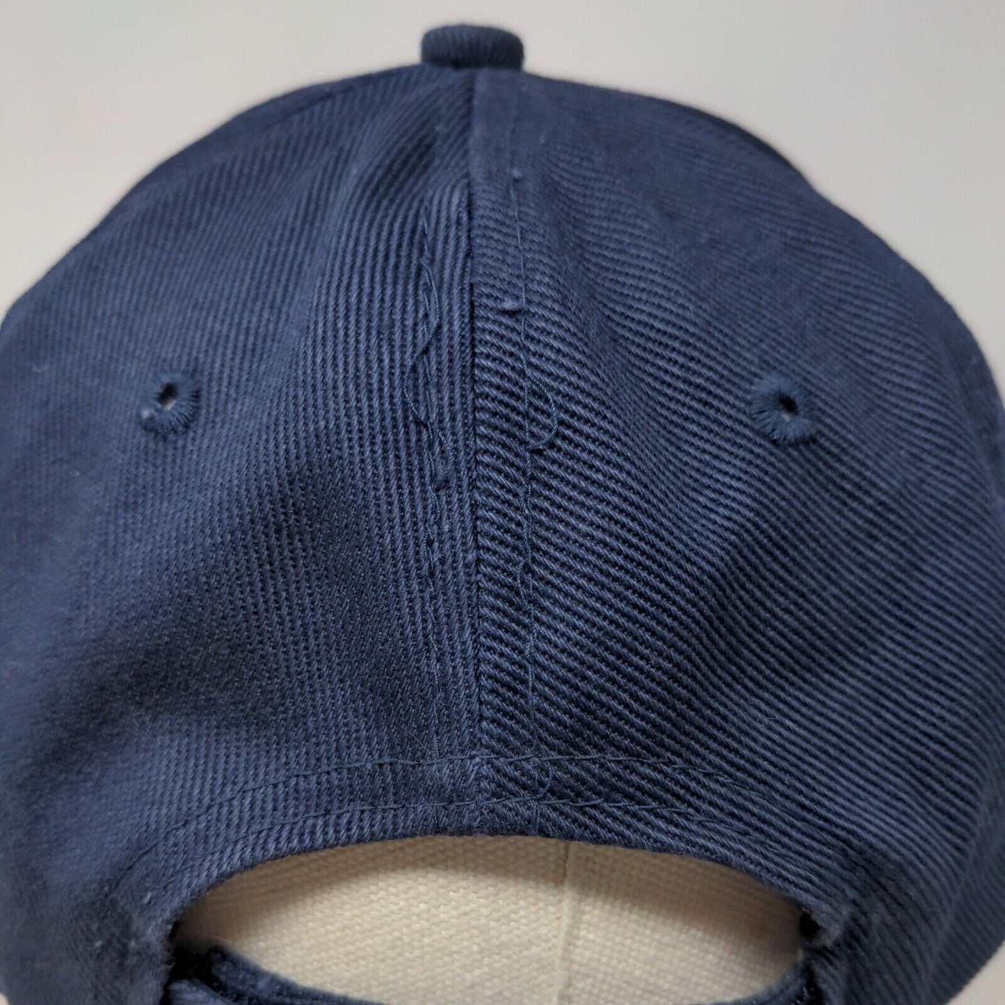 West Orange Tennis Strapback Hat Blue OSFA Adjustable 6 Panel VKM