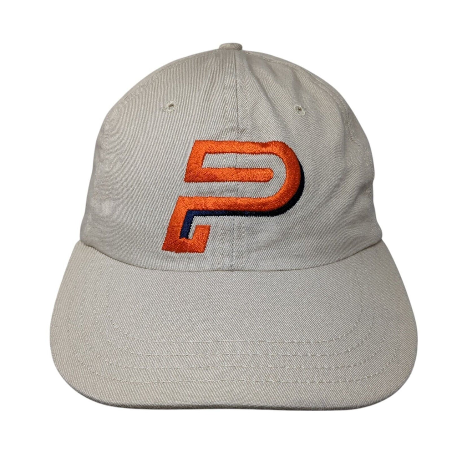 Paramount Bank Slideback Hat Tan One Size Adjustable Embroidered 6 Panel