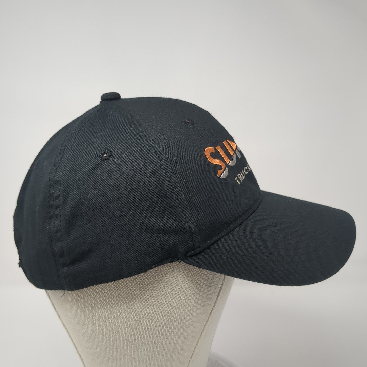 Summit Truck Group Strapback Hat Black One Size Adjustable Outdoor Cap