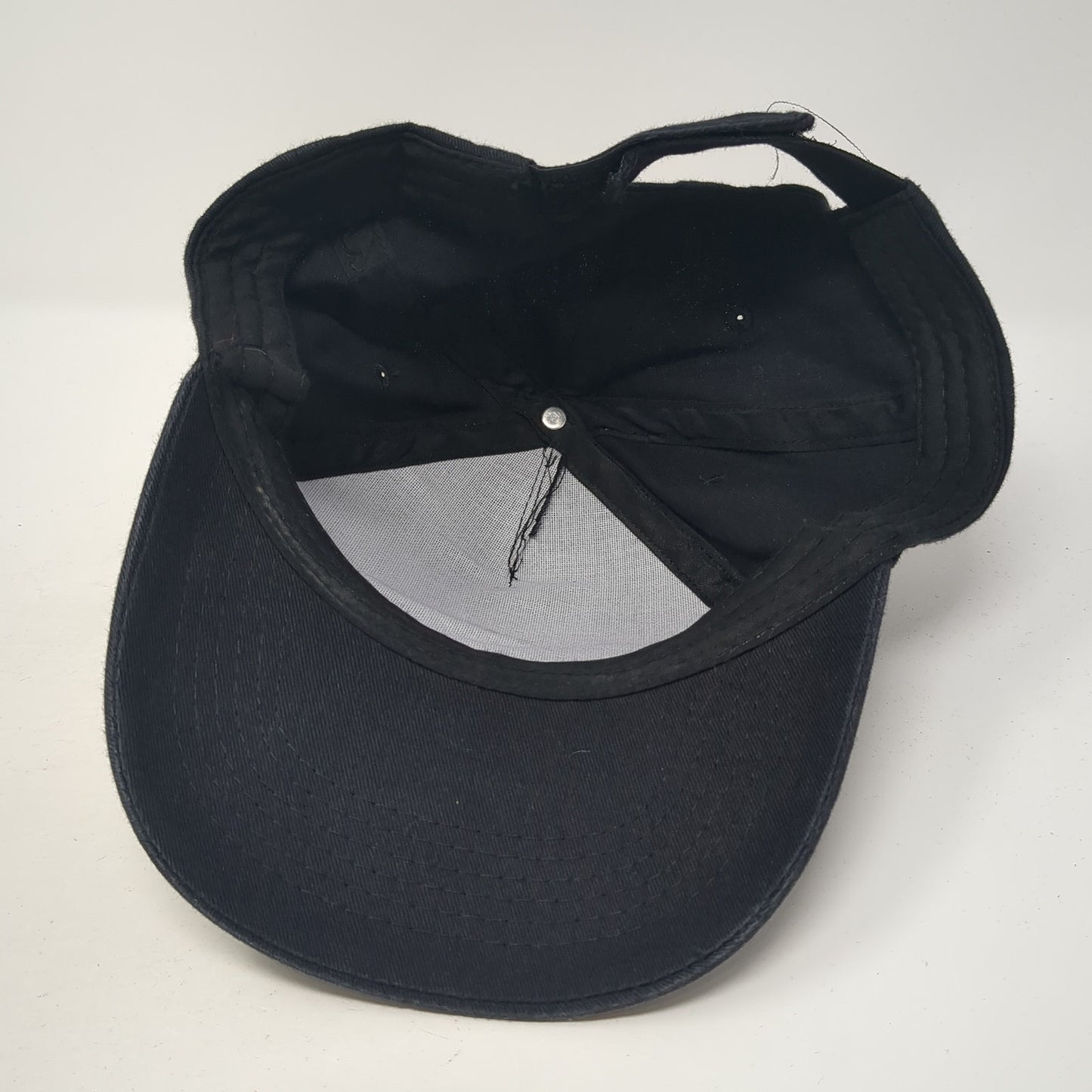 Bride Tribe Strapback Hat Black One Size Adjustable Solid Vent Holes