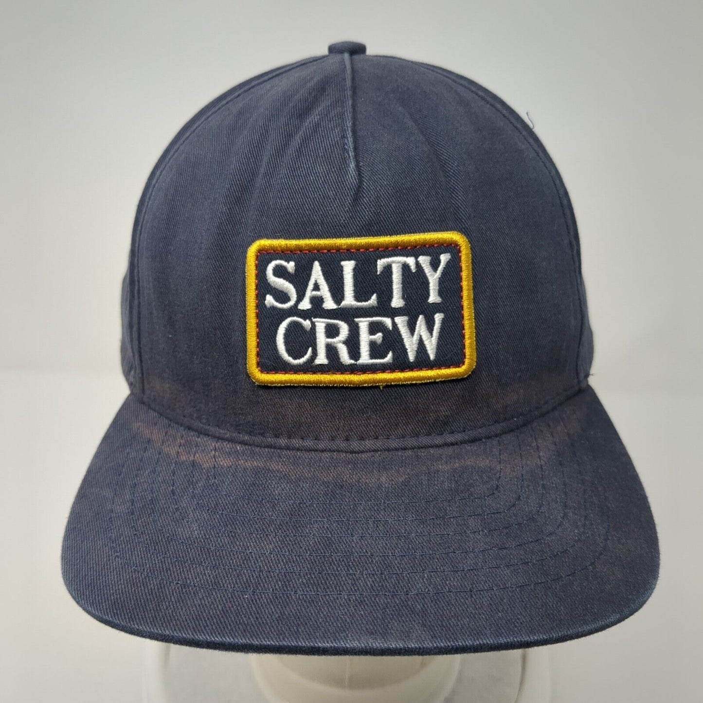 Salty Crew Patch Snapback Hat Blue One Size Find Refuge In The Sea