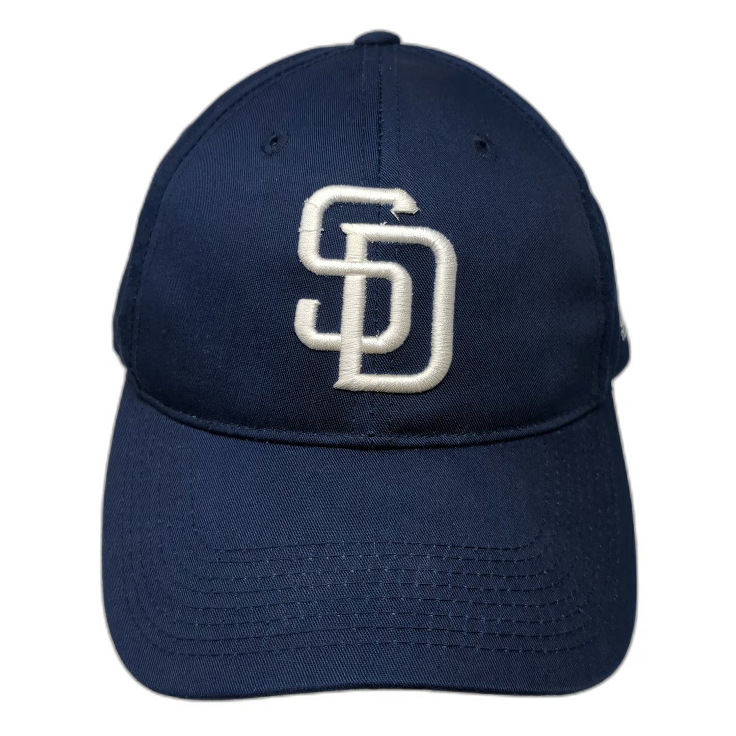 San Diego Padres MLB Outdoor Cap Blue Baseball Cap One Size SD Logo Strapback
