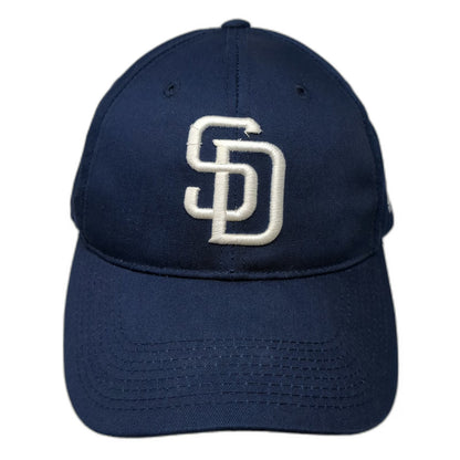 San Diego Padres MLB Outdoor Cap Blue Baseball Cap One Size SD Logo Strapback
