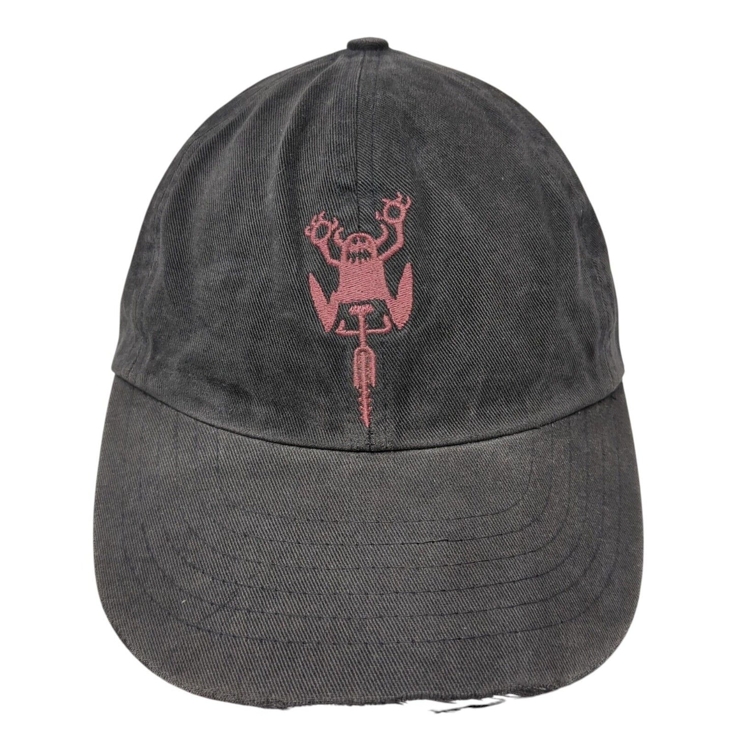 1995 Vail World Cup Strapback Hat Gray One Size Adjustable Embroidered