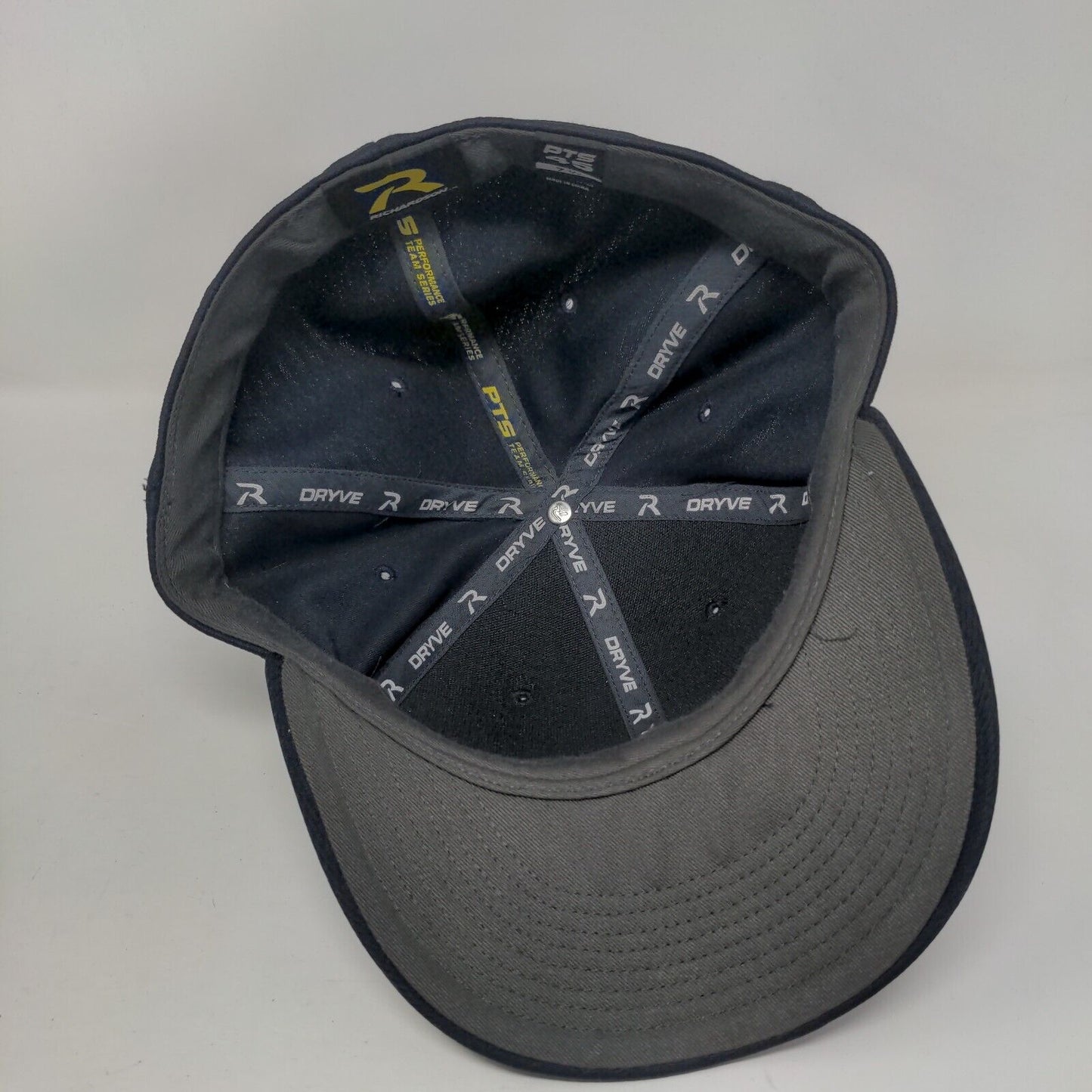 Richardson Fitted Hat Blue 7 1/2 Solid Performance Series Vent Holes