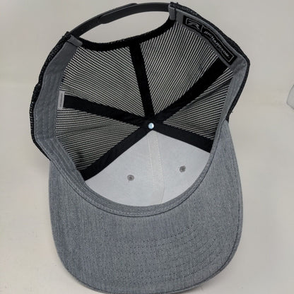 Harris Renovations Snapback Trucker Hat Gray One Size Mesh Back Richardson