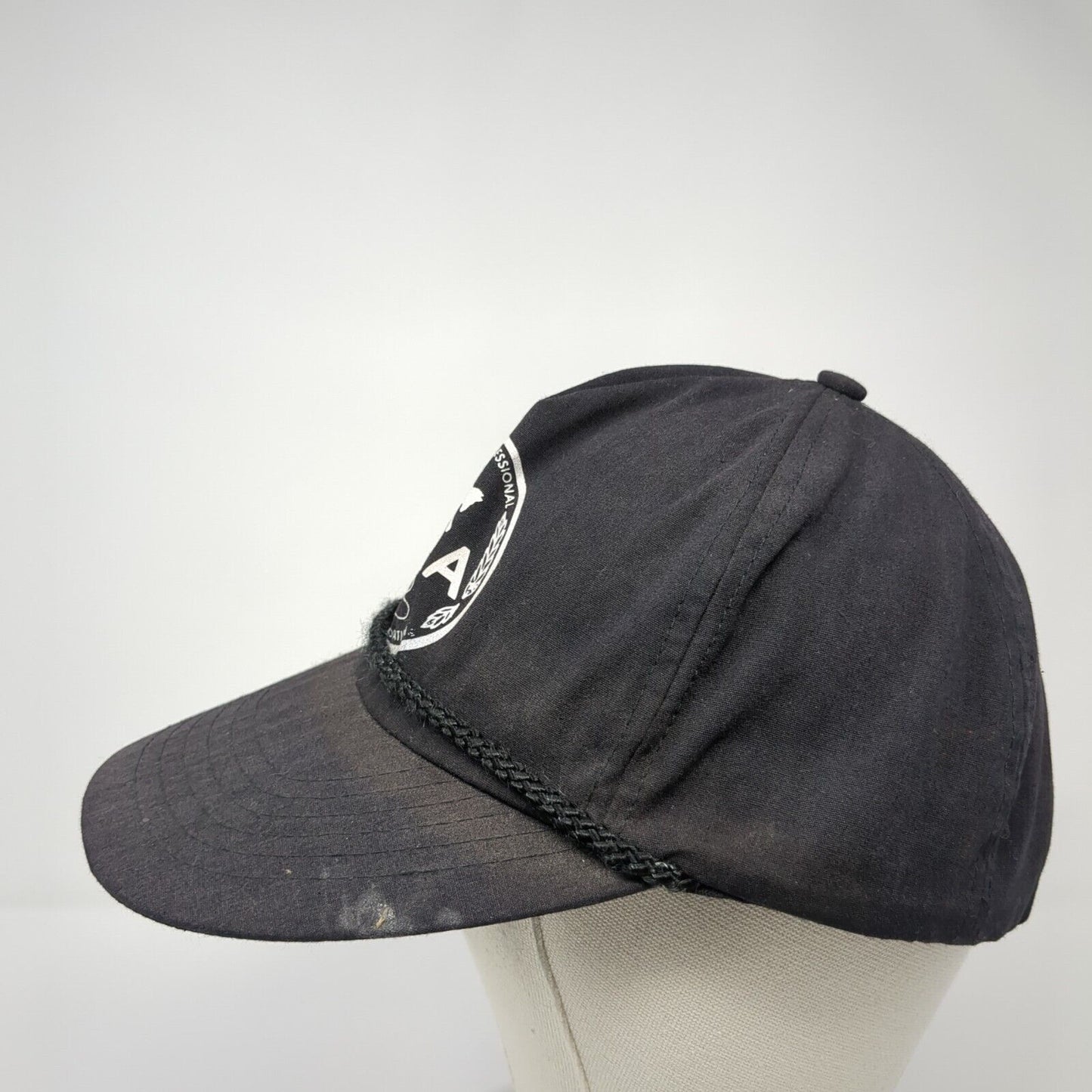 NPRA Northwest Pro Rodeo Association Snapback Hat Black OS Adjustable Rope
