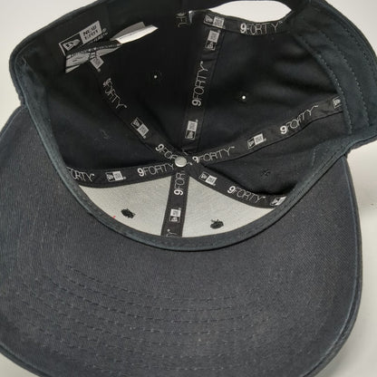 New Era SEKO Logistics Baseball Cap Black White Red OSFM 9FORTY Strapback Hat