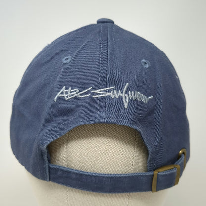 Hawaiian Headwear Baseball Cap Blue One Size Slideback ABC Surfwear Hawaii Hat