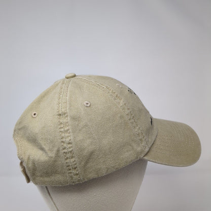 The Ocean Is Calling And I Must Go Acadia National Park Strapback Hat Tan OS