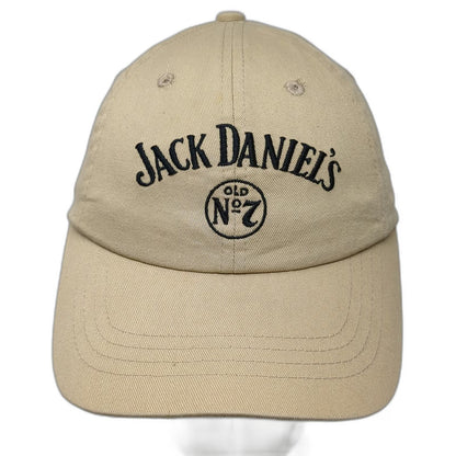 Magic Headwear Jack Daniels Old No 7 Beige Baseball Cap One Size Strapback Hat