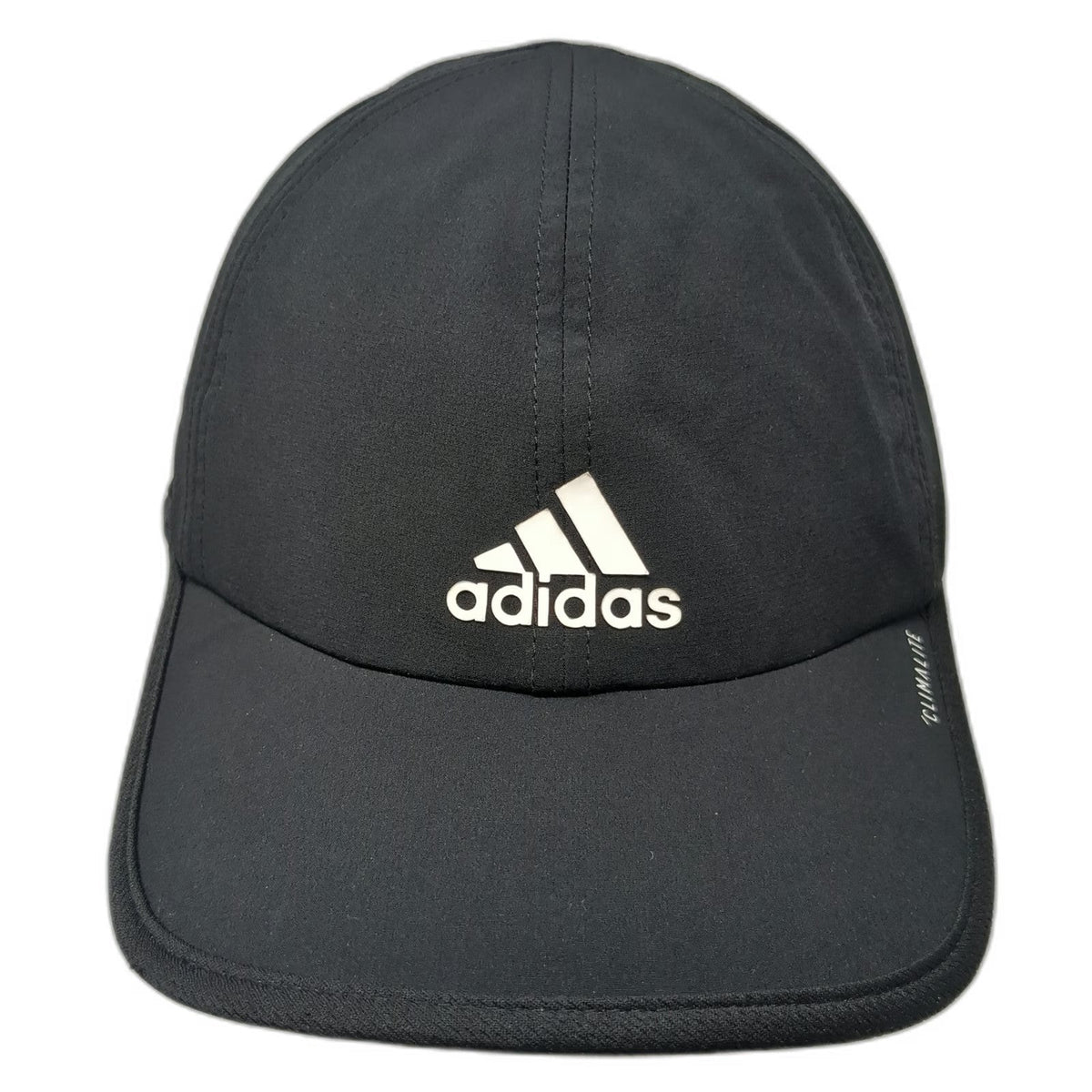 Adidas Baseball Cap Black One Size Climalite Performance Strapback Training Hat