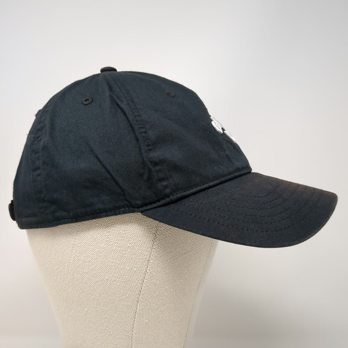Callaway Baseball Cap Black One Size Strapback Cotton Golf Logo Embroidered Hat